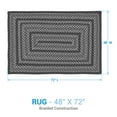 thumbnail image 4 of Park Designs Mill Village Braided Rectangle Rug 48" x 72", 4 of 5
