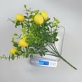 thumbnail image 2 of 3 piezas de ramas de limón artificiales realistas, decoración de limones falsos, 2 of 7