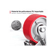 thumbnail image 3 of Llanta Industrial Pu 6x2 Freno Total, Soporta Hasta 450kg rojo plata, 3 of 5