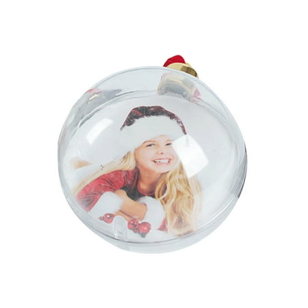 

IMSHIE Photo Frame Pendant Sunflower Round Star Shape Christmas Tree ornament