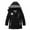 Black, variant on Fashion Coat Children Winter Jacket Coat Boy Jacket Warm Hooded Kids Clothes