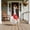 Red, variant on Porch Goose Costume Set, Pink Bandana Cowboy Hat and Sunglasses Accessories for 23 Inch Lawn Geese Decoration with Silly Goose Sign