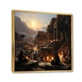 thumbnail image 2 of Designart "Rituals of Ancient Egypt I" Egyptians Floater Framed Canvas Wall Art, 2 of 7
