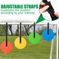thumbnail image 2 of Juego de porterías de fútbol TOBWOLF, 4 piezas con correas ajustables, 2 of 7