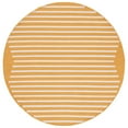 thumbnail image 4 of SAFAVIEH Montauk Amadine Striped Cotton Area Rug, Gold/Ivory, 5' x 8', 4 of 10