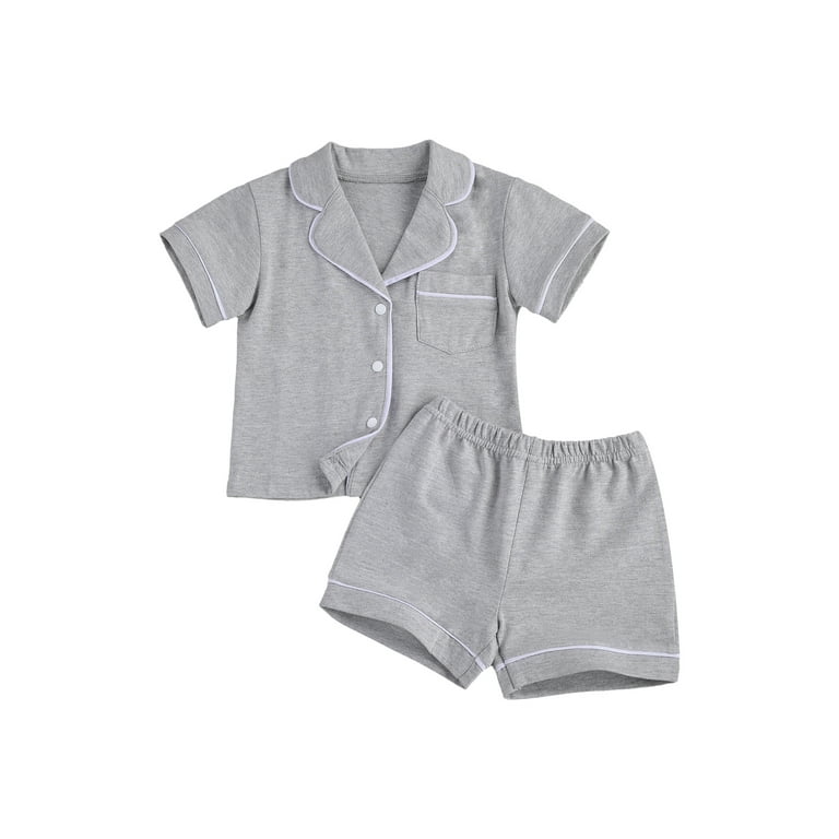 Women's 2 Piece Lounge Set Gray Small - White Mark