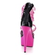 thumbnail image 6 of Ellie Shoes E-609-Adore 6 Neon Neon Womens Stiletto with Elastic Straps Blacklight sensitive Pink / 9, 6 of 6