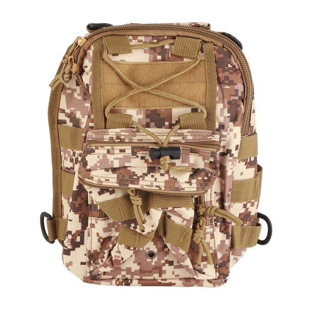 Men'schest Bag Tactical Chest Bag Military Camouflage Bag Men's Small Chest  Bag Cycling Shoulder Bag Military Camouflage Tactical Chest Bag 