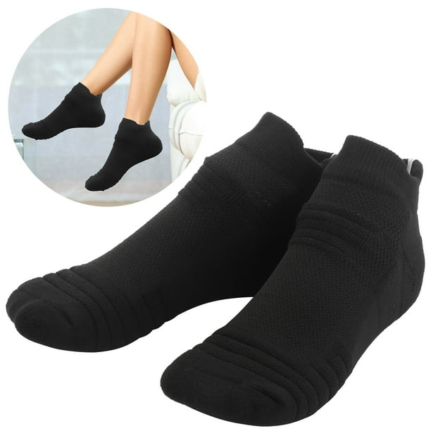 Chaussettes de Basket Ball Hommes Coupe et Durable Conception 3D Humidite et Meches Chaussettes de Sport de Sueur pour Homme pour Tube Court Chaussettes de Sport Noir Walmart