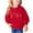 Red, variant on Holiday Outfits AJTQTH Kids Girls Fall Crewneck Sweatshirts Casual Lovely Cat ECG Pattern Graphic Long Sleeve T-Shirts Fashion Oversized Baggy Pullover Tops White 4-5 Years