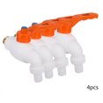 thumbnail image 3 of 4Pcs PPR Plastic G1/2in Male Thread Water Pipe Adapter Quick Connect Faucet Water Tap, 3 of 8
