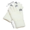 Gloves For Women In Winter Plus Velvet And Thickening Korean Style Cold