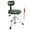 Green, variant on 5 Core Drum Throne w Backrest 4" Padded Stool Adjustable 24.5" Drummer Chair w 441Lb Capacity