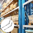 thumbnail image 2 of LABSERRON 2Pcs Folding Brackets for Shelves for Desk Board Simple Design Stainless Steel Support Racks, 2 of 8