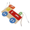 thumbnail image 1 of 2xKids Tren De Juguete Montessori De Madera Juego De Enhebrado Con Cordones Juguete Para Regalo Educativo Sunnimix Juguetes de madera para niños, 1 of 8
