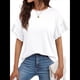 thumbnail image 2 of Tops de Corta para Mujer Blancos L, 2 of 8