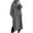 Gray, variant on MOJOGO Sweatshirt Desses for Women Casual Long Sleeve Hooded Dress Oversized Maxi Dress Fall Winter Fashion Outfits Black S