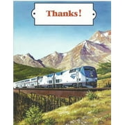 Amtrak Train Party Thank You Cards With Envelope (8 ct)