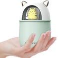 thumbnail image 4 of Yuarrent Humidificador Humidificador de dibujos animados para el hogar y la oficina Difusor de aroma USB de 300 ml con luz LED Humidificadores Verde 0108#, 4 of 6
