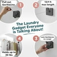 thumbnail image 2 of GorillaLine Basic - Retractable Clothesline Indoor Outdoor Clothes Line - Heavy Duty Clothes Drying Laundry Line - Wall Mounted Drying Rack - Air Dry Clothing - Tighten with GorillaGrip, 2 of 6