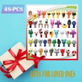 thumbnail image 3 of Juego de juguetes Action Figures EUXOEUOX Wenda, 48 piezas, PVC, 3 of 7