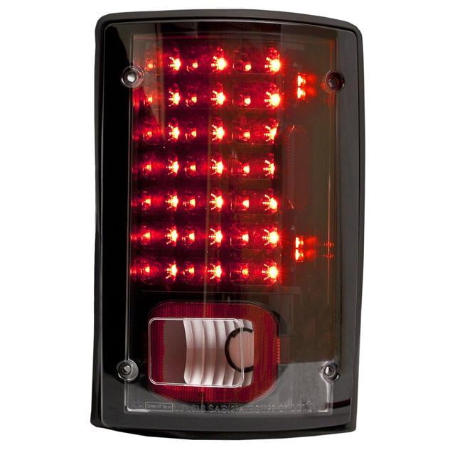 IPCW 95-12 Ford Econoline 00-05 Excursion Tail Lamps LED Red LEDT-502CR Pair