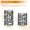 thumbnail image 6 of Yayeee Flameless Candles with Remote Flickering Battery Operated Multi Color Changing, Cute Llamas Pattern, 6 of 7