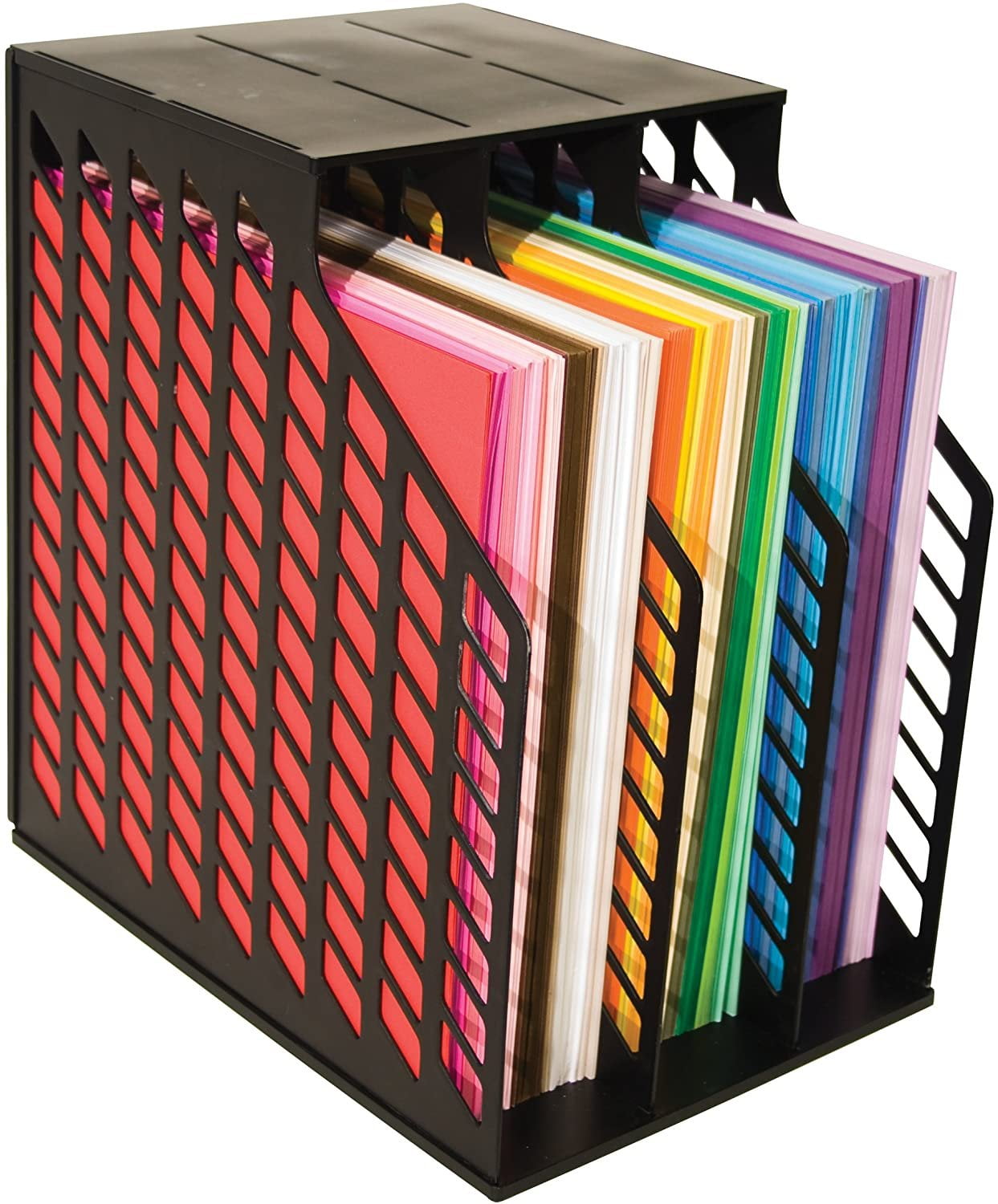 Storage Solutions Easy Access Paper Holder Black