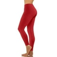 thumbnail image 4 of Pantalons pour Femmes Taille Haute Mode Décontractée Femmes Solide Span Dames Taille Haute Pantalons Larges Pantalons de Yoga Pantalons Complets Liquidation, 4 of 9