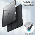 thumbnail image 4 of Funda para iPad Air de 13 pulgadas M2 (2024) con portalápices, carcasa trasera transparente, soporte delgado y a prueba de golpes, 4 of 4