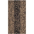 thumbnail image 2 of Safavieh Martha Stewart Layered Faux Bois Indoor/Outdoor Area Rug, Coffee/Black, 2'7" x 5', 2 of 8