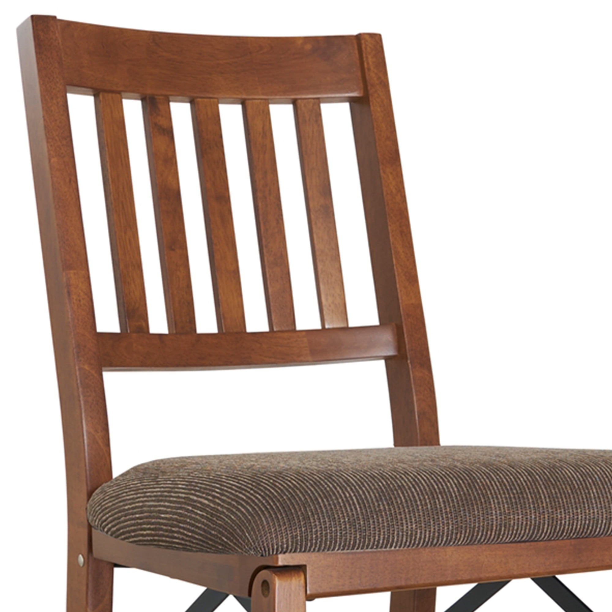 Stakmore Arts and Crafts Folding Counter Stool (Set of 2)