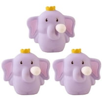 Luxshiny Portable Squeeze Toys TPR Elephant Fidget Toys 3pcs