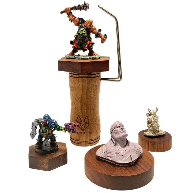 How To Make Miniature Painting Holder - Make Your Own Tabletop Figure  Painting Handle 