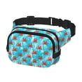 thumbnail image 2 of Disketp Crab Swims In The Ocean Riñonera de Doble Capa, Bolsa de Cintura Ajustable para Viajes, Correr y Senderismo, Riñonera Ligera para Hombre y Mujer, 2 of 9