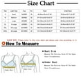 thumbnail image 2 of Posijego Front Closure Bra for Women 6 Pack No Underwire Breathable Everyday Bra Women's Wireless Comfort Bras, 2 of 4
