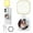 White, variant on Duslogis Magnetic Selfie Light for iPhone, Phone Light with a Mirror, Instant Attachment for MagSafe, for Selfies, Video Conference, White