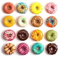 thumbnail image 5 of Mini molde para donas de silicona, bandeja para hornear donas con 18 cavidades, molde para muffins, molde para pasteles, molde para galletas, rojo, 5 of 5