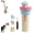 Pink, variant on Automatic Cat Teaser Launcher, Electric Cat Wand Toy with Telescopic Rope, Cat Teaser Launcher Toy, Automatic Cat Teaser Wand, Electric Cat Fishing Toy for Kitten (Blue)