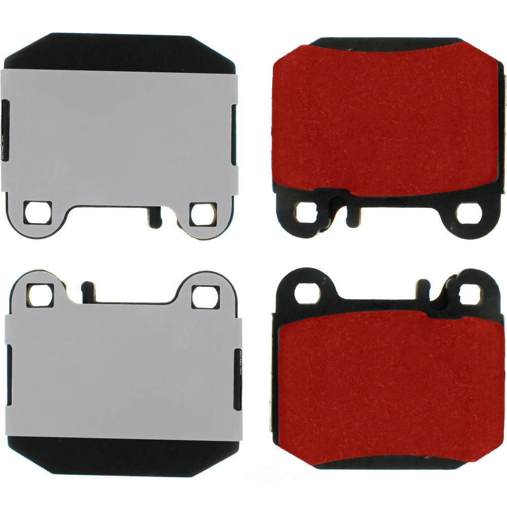 Centric Parts 500.08740 PQ PRO Disc Brake Pads with Hardware, multi-layer mechanically-attached