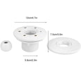 thumbnail image 2 of Boquilla giratoria para masaje de SPA, transforma tu experiencia en la piscina con flujo de agua de 360°, desmontaje fácil de limpiar, dirección ajustable, 2 of 5