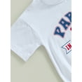 thumbnail image 5 of 4th of July Baby Girl Boy Clothes USA Flag One Piece Romper Bodysuit Summer Independence Day Baby Clothes, 5 of 7