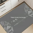 Kitchen Floor Mats NonSlip Oil Wipe Washable Pvc Waterproof Foot Mats