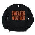 thumbnail image 6 of Sweater Weather Block Distressed - Women's Graphic Sweatshirt, 6 of 9