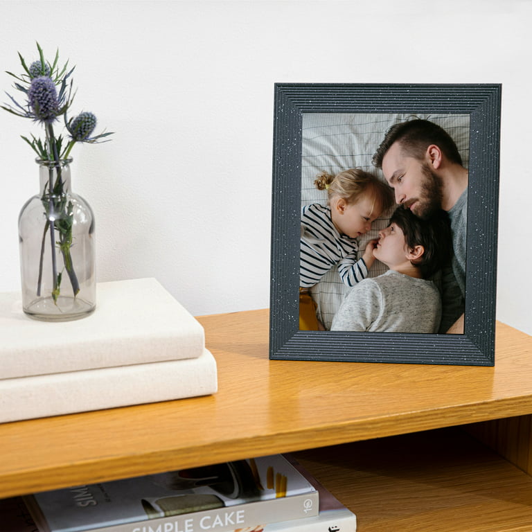 Mason Luxe inch by Digital Storage Wi-Fi - Free Frame Photo with HD Unlimited Aura Frames 9.7 Pebble