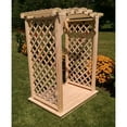 thumbnail image 3 of A &amp; L Furniture Jamesport 7.5 ft. High Cedar Arbor with Deck, 3 of 3