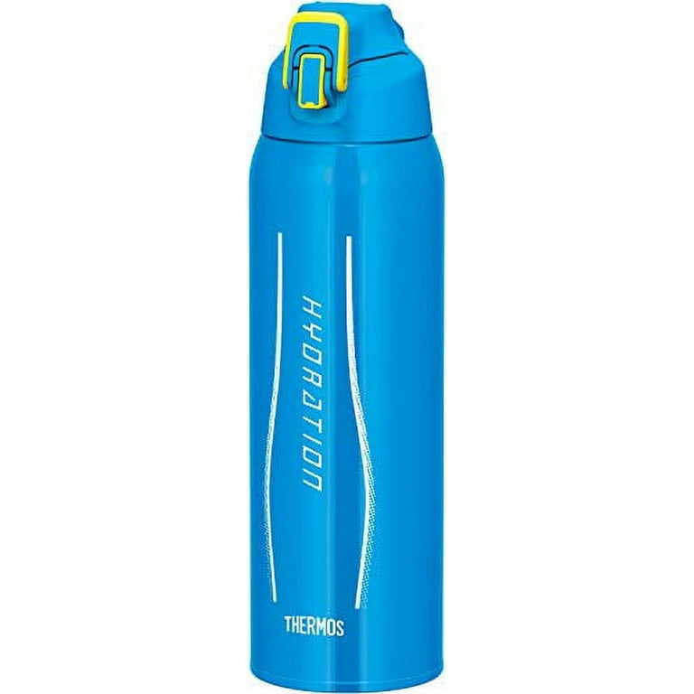 Thermos Water bottle Vacuum insulated sports bottle Blue camouflage 1.5L  FHT-1500F BL-C// Lid 