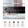 thumbnail image 5 of Pink White Ombre Blackout Curtains, Light Blocking Print Window Curtains, Romantic Funny Abstract Striped Lines Thermal Insulated Window Drapes for Living Room Kitchen Cafe 2 Panels, 104"W x 63"L, 5 of 9