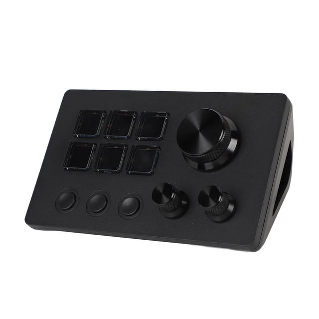 Estudio Deck Con Perillas, Acciones de Activación del Controlador de Transmisio en Software de Aplicaciones para Obs para Twitch para, Consola Personalizada para Edicio