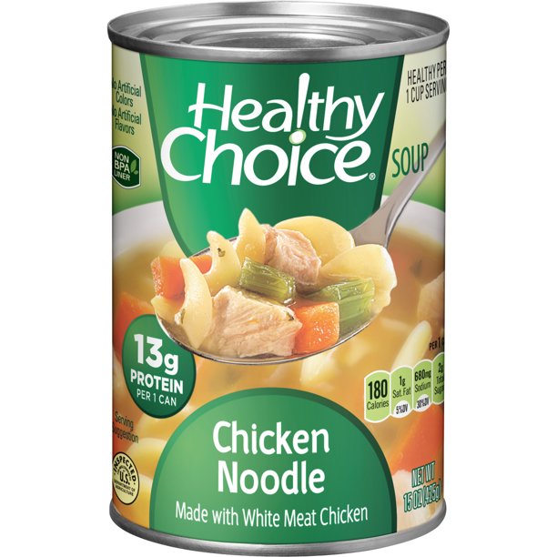 Healthy Choice Chicken Noodle Soup Nutrition Facts Healthy Choice Chicken Noodle Soup, Canned Soup, 15 OZ - Walmart.com